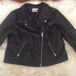 Barely Worn ASOS Leather Moto Jacket